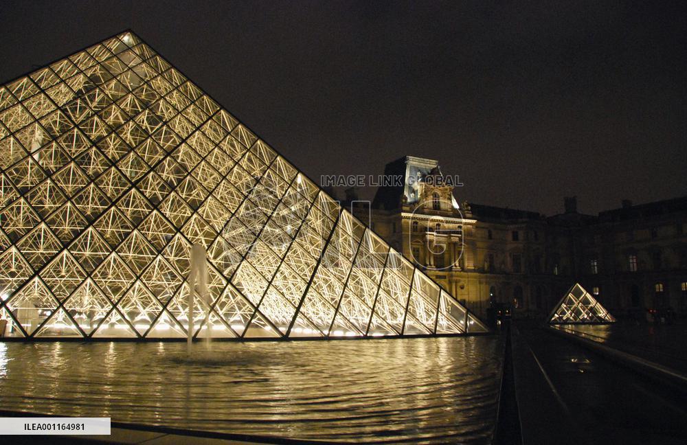 Toshiba' LEDs illuminate Louvre