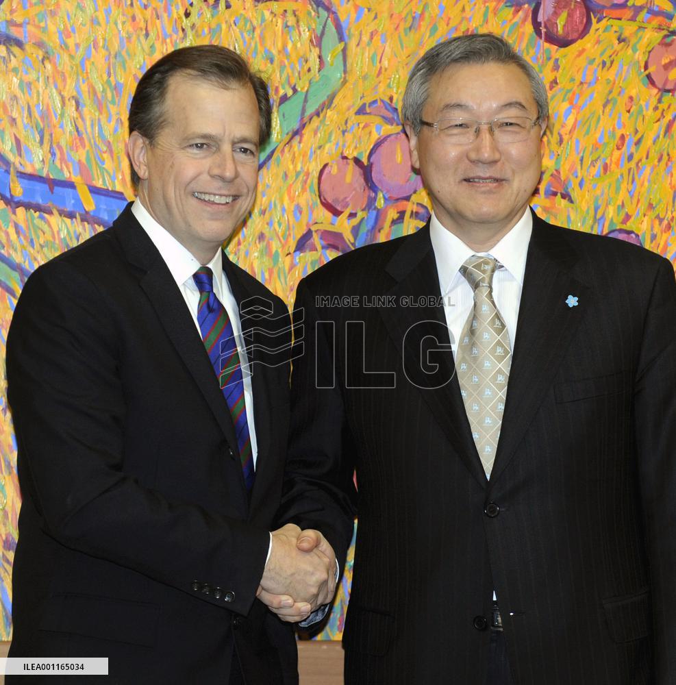 U.S. envoy on N. Korea in S. Korea