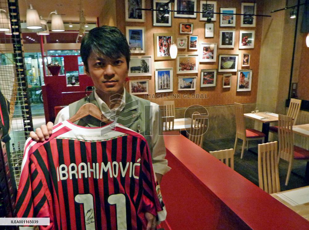 AC Milan cafe opens in Nagoya