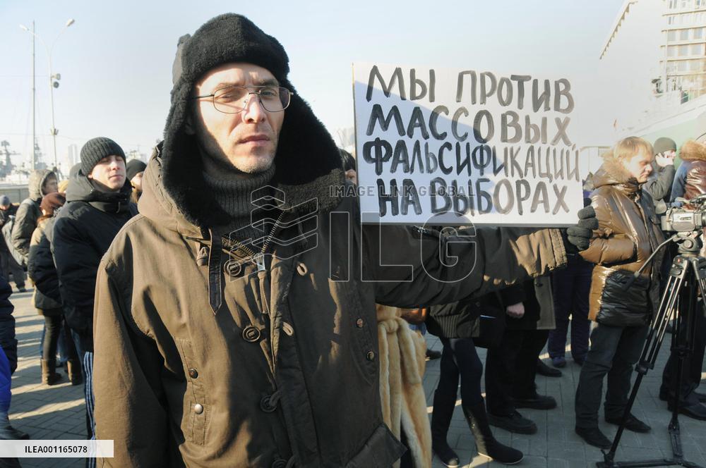 Protest in Russia