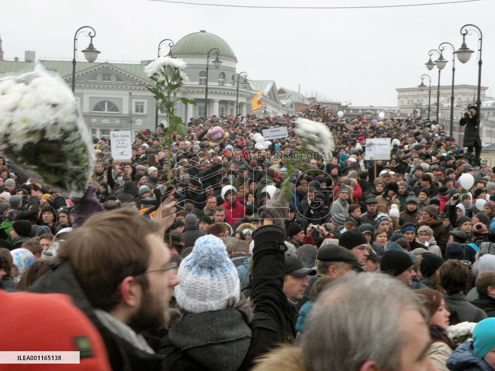 Rally in Moscow