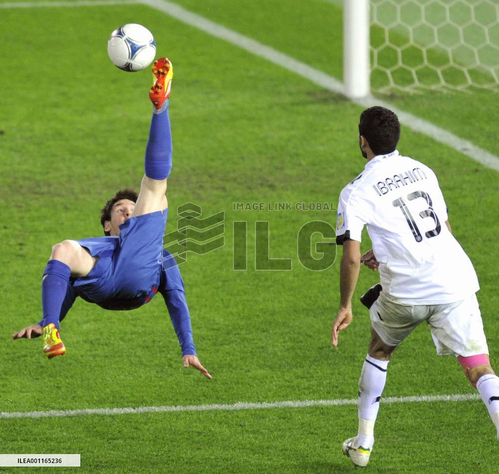 Messi against Al Sadd