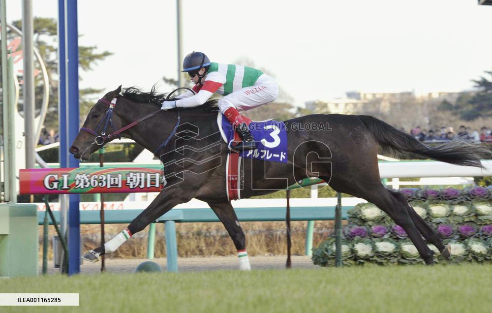 Alfredo wins Asahi Cup Futurity Stakes