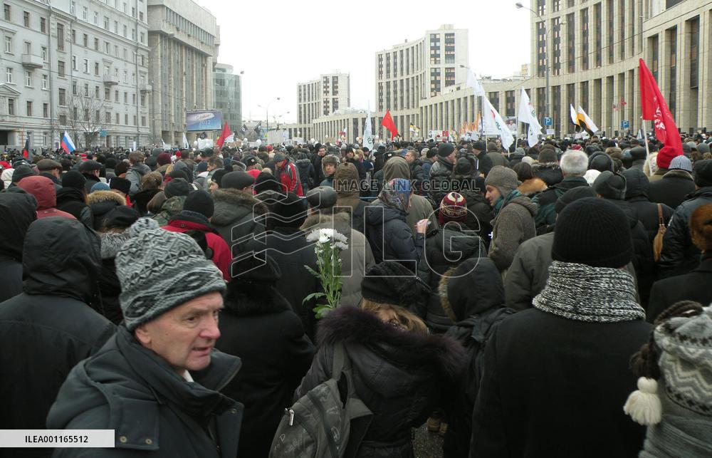Protest in Russia