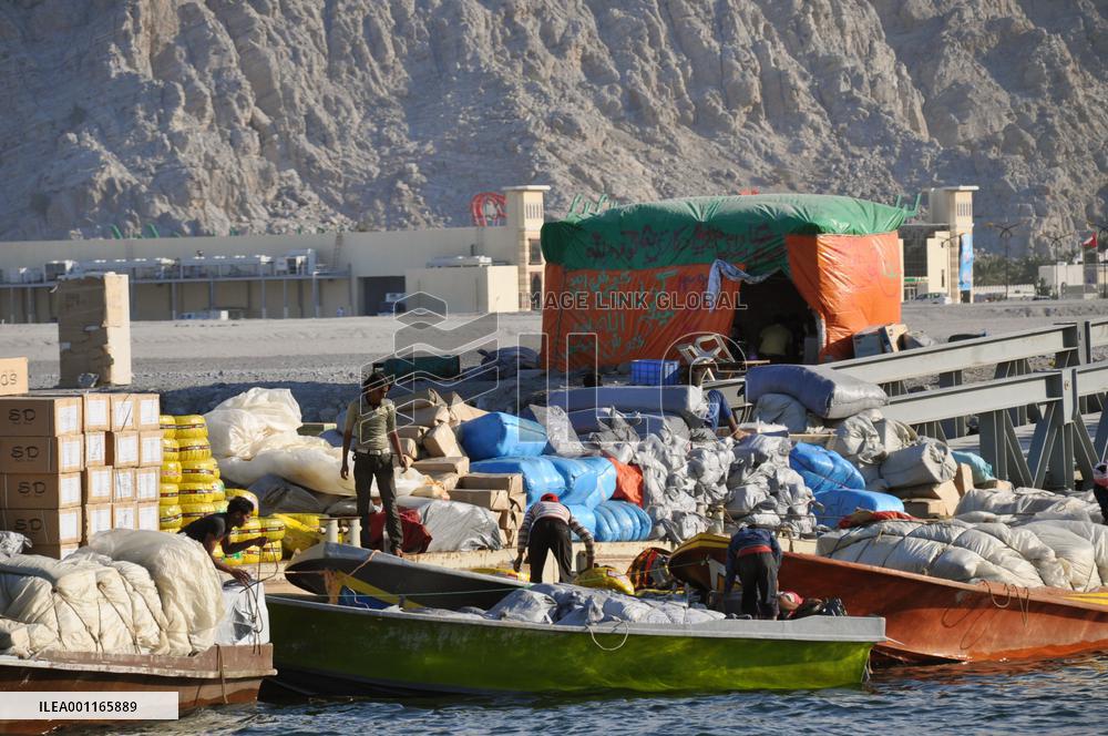 Smuggling via Strait of Hormuz