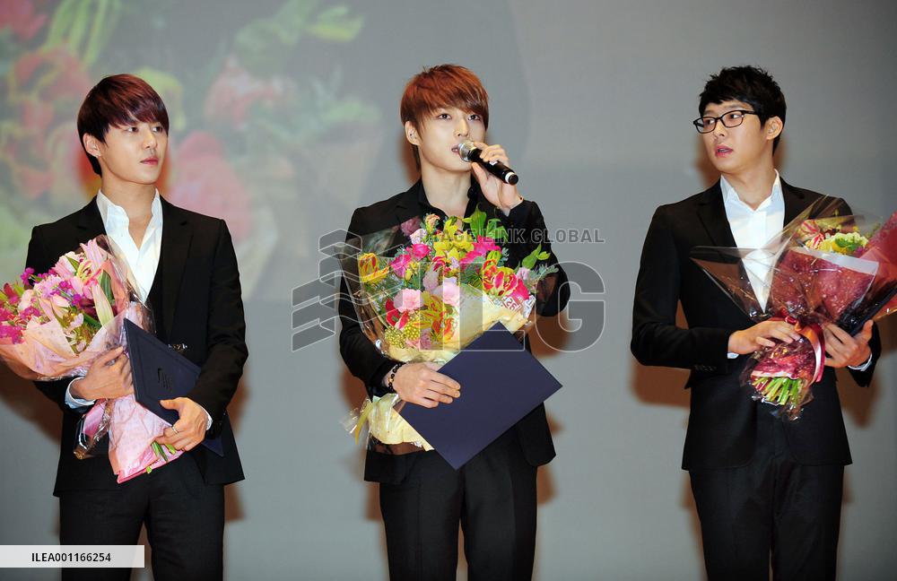 JYJ promotes nuclear safety summit