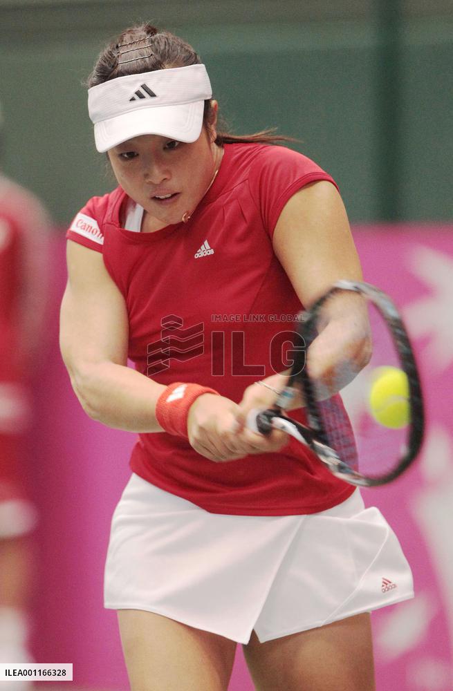 Morita in Fed Cup meet