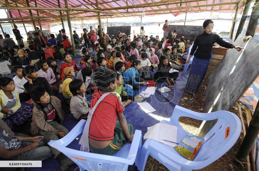 Refugees from Myanmar in China
