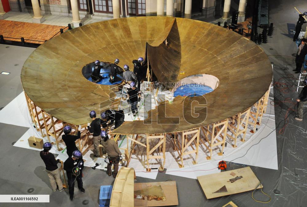 Tower of Sun's Golden Mask to be exhibited in Tokyo