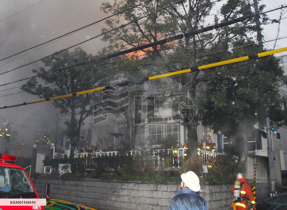 Kobe French restaurant gutted by fire