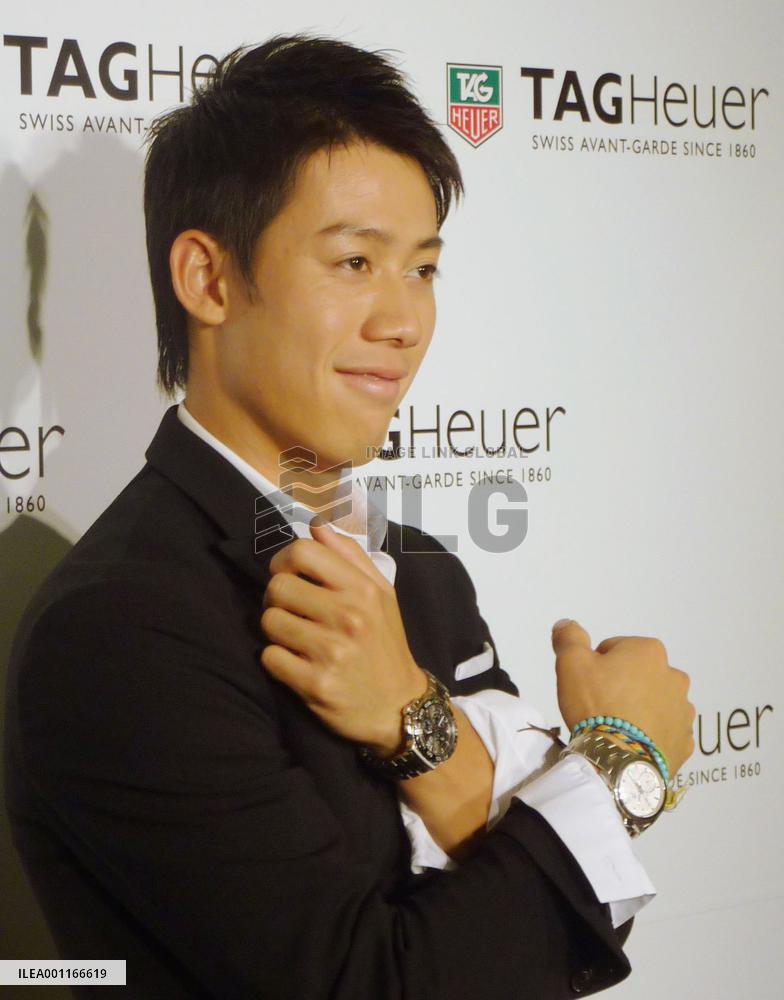 Tag Heuer sponsors Nishikori