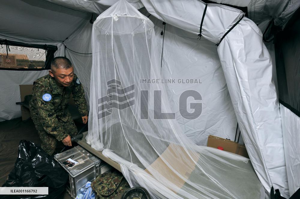 Japan ground force in S. Sudan