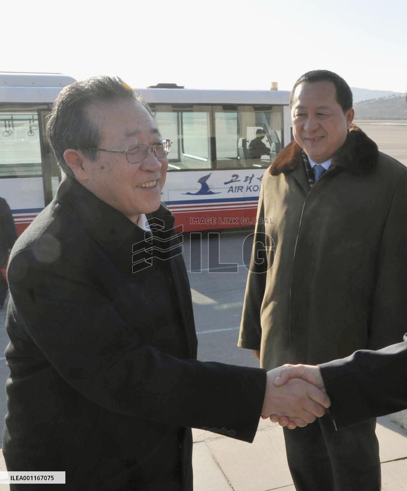 N. Korea's Kim Kye Gwan returns home