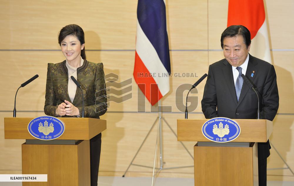 Yingluck in Japan