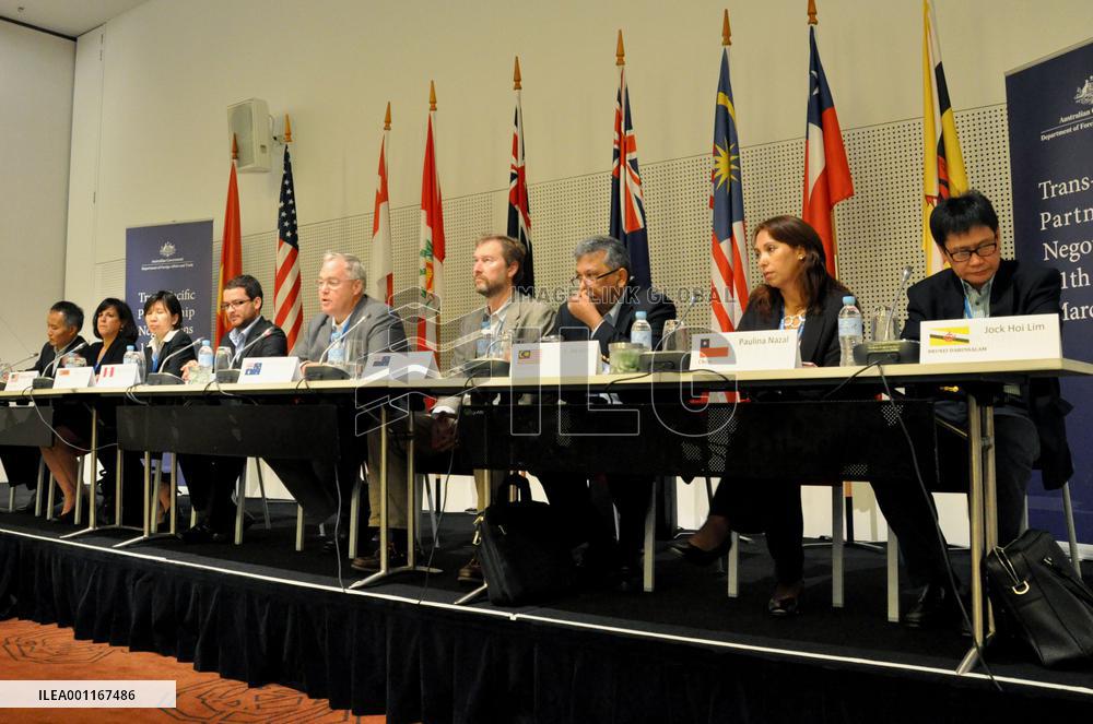 TPP talks in Melbourne