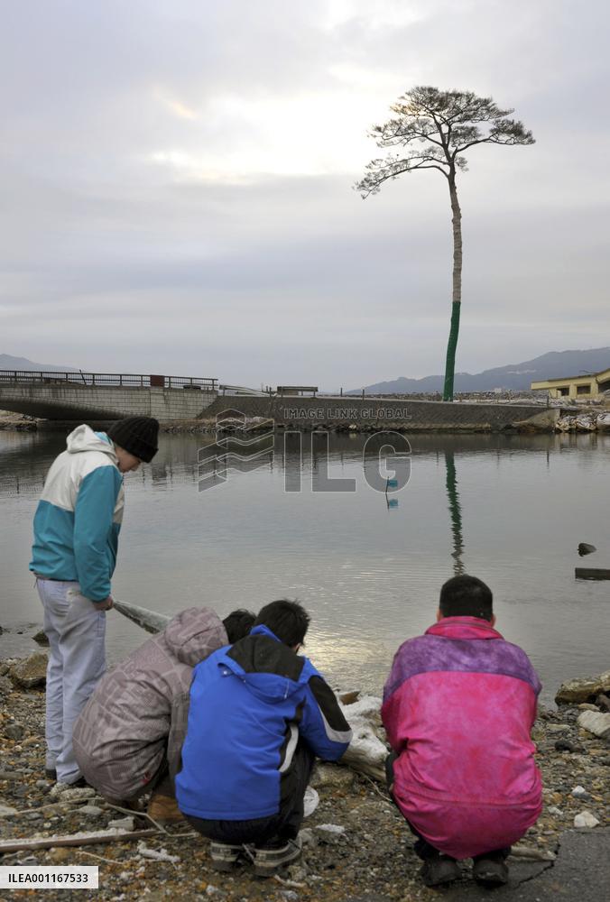 1st anniv. of tsunami