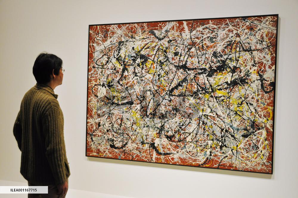 Jackson Pollock masterpiece in Tokyo