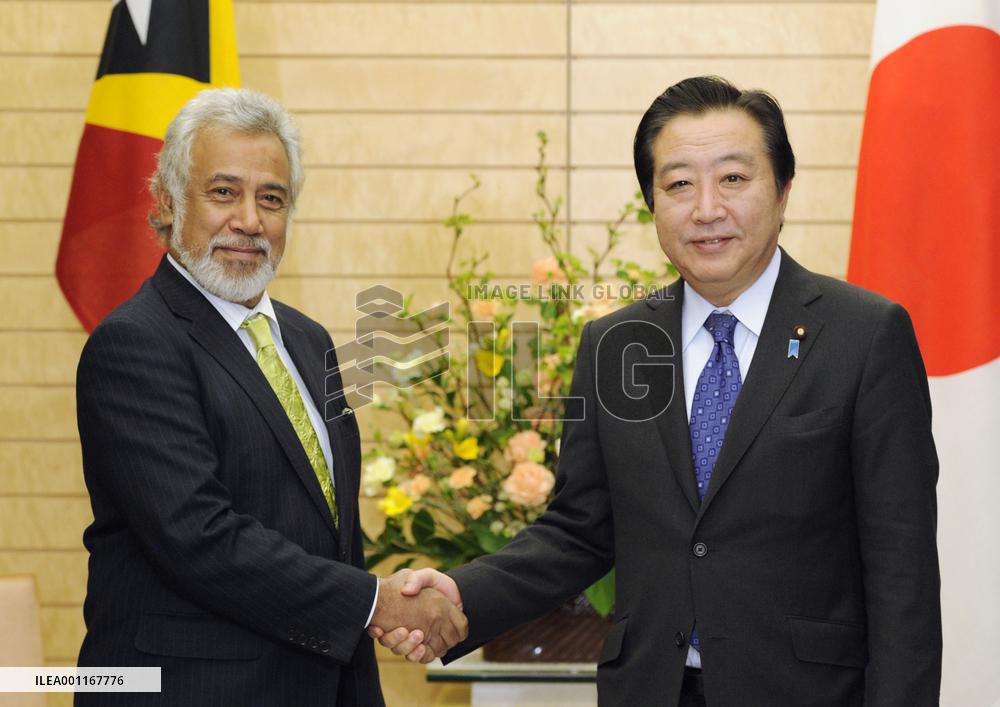 E. Timor Prime Minister Gusmao in Japan