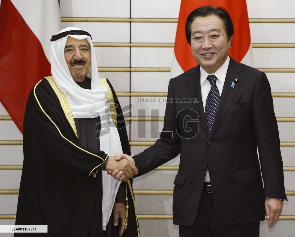 Kuwaiti ruler in Tokyo