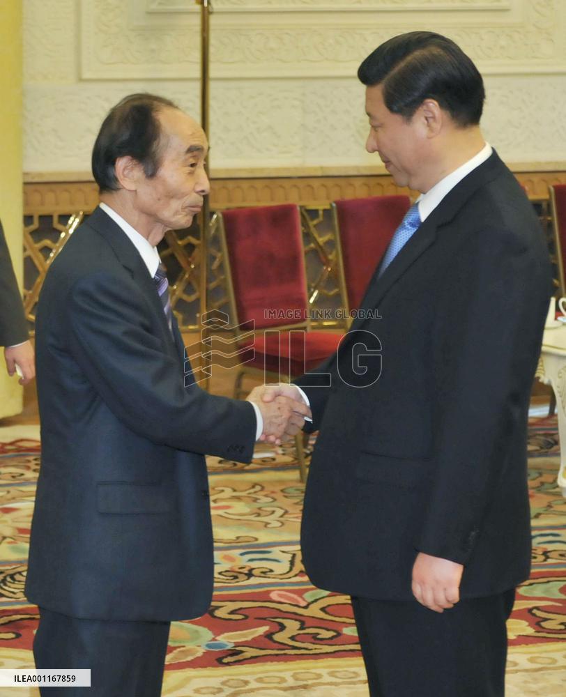 Koshiishi meets with Xi