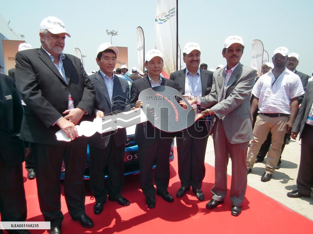 Toyota begins exporting vehicles from India to S. Africa