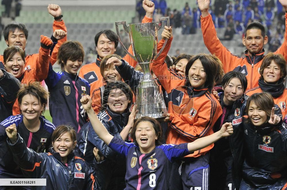 Japan beat Brazil to win Kirin Challenge Cup