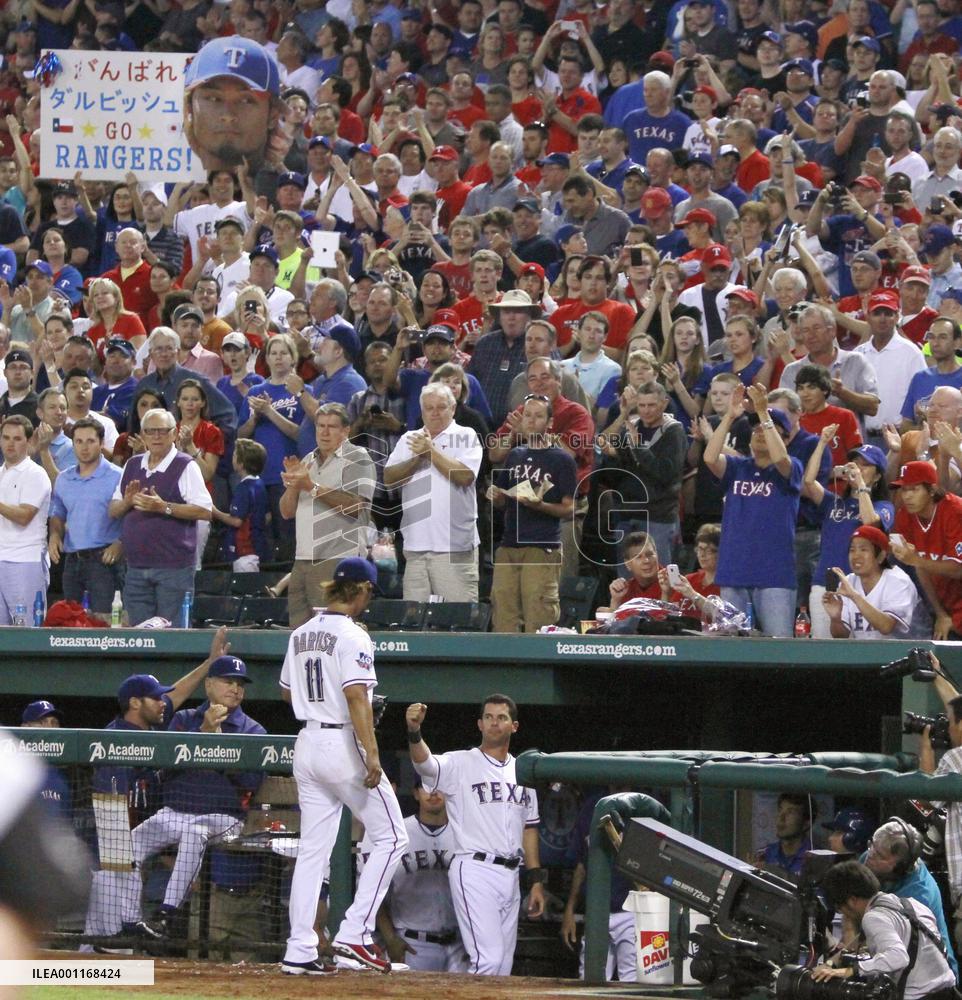 Darvish makes major league debut