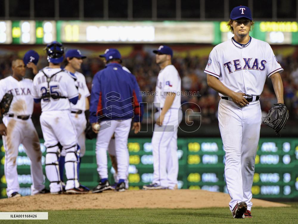 Darvish makes major league debut