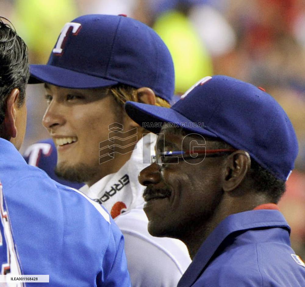 Darvish makes major league debut