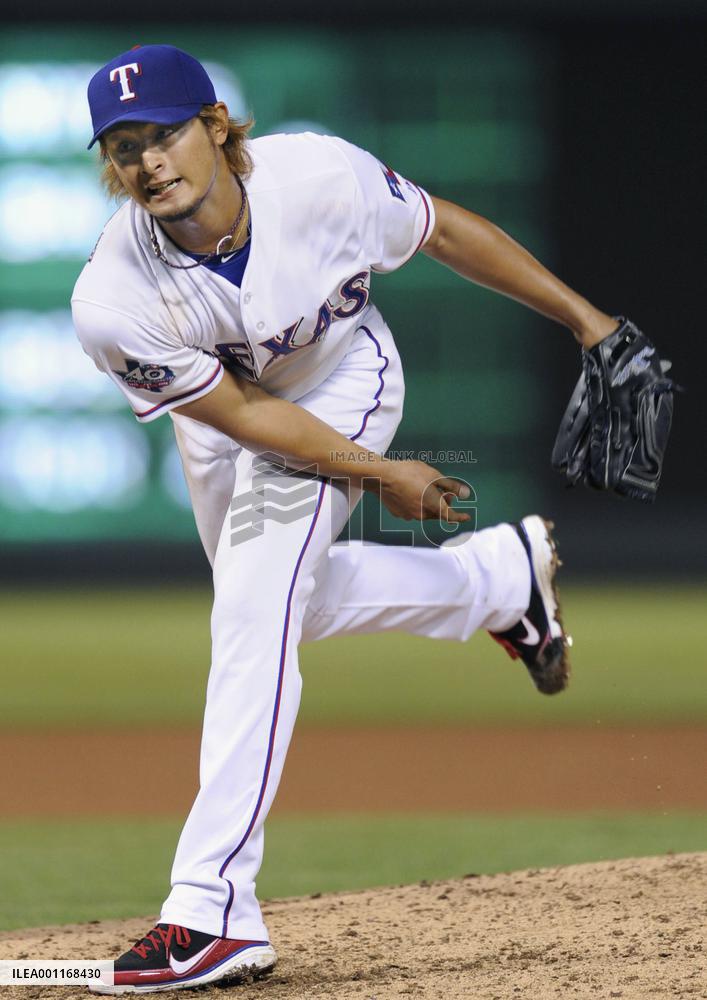 Darvish makes major league debut