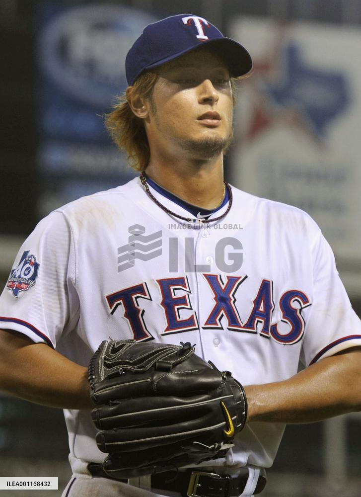 Darvish makes major league debut