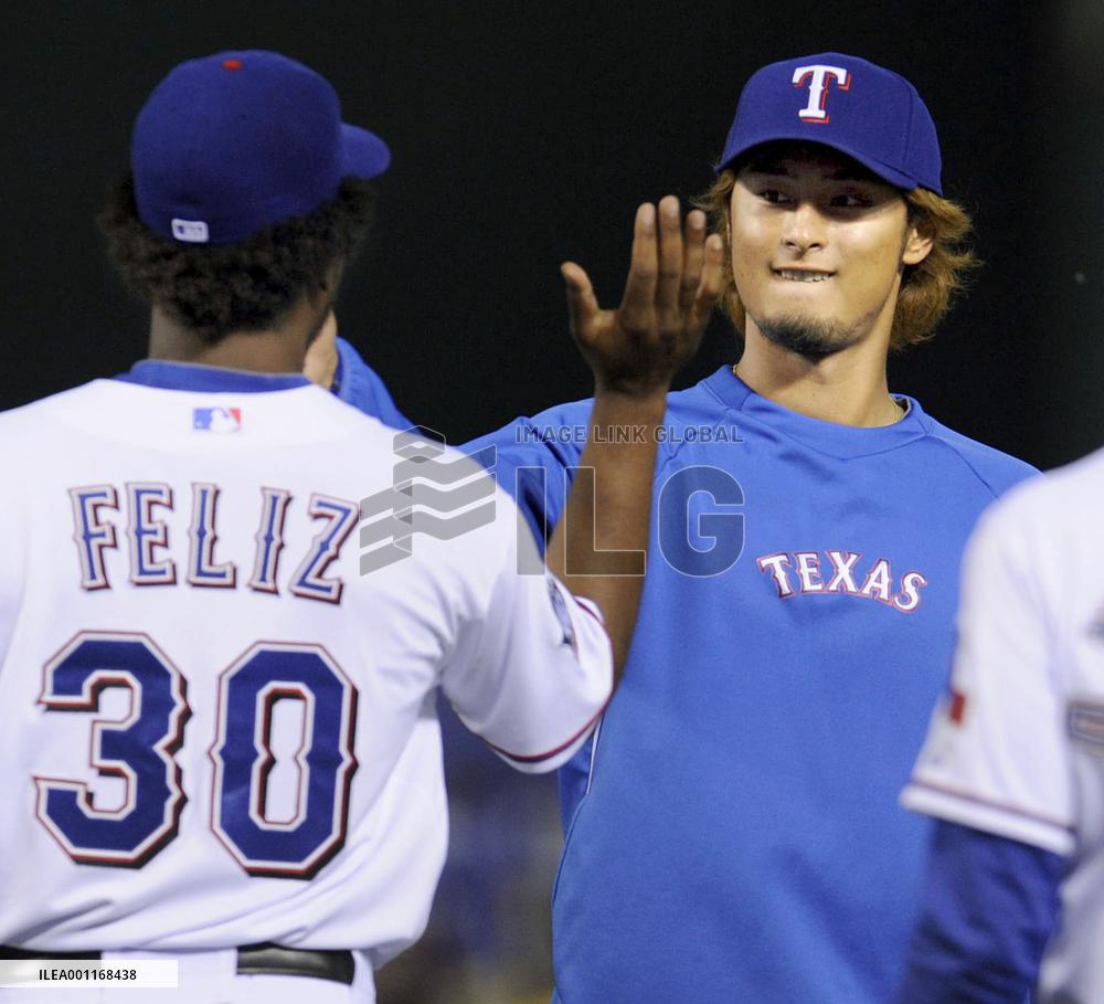 Darvish makes major league debut