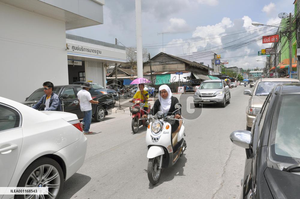After bomb explosion in Thailand