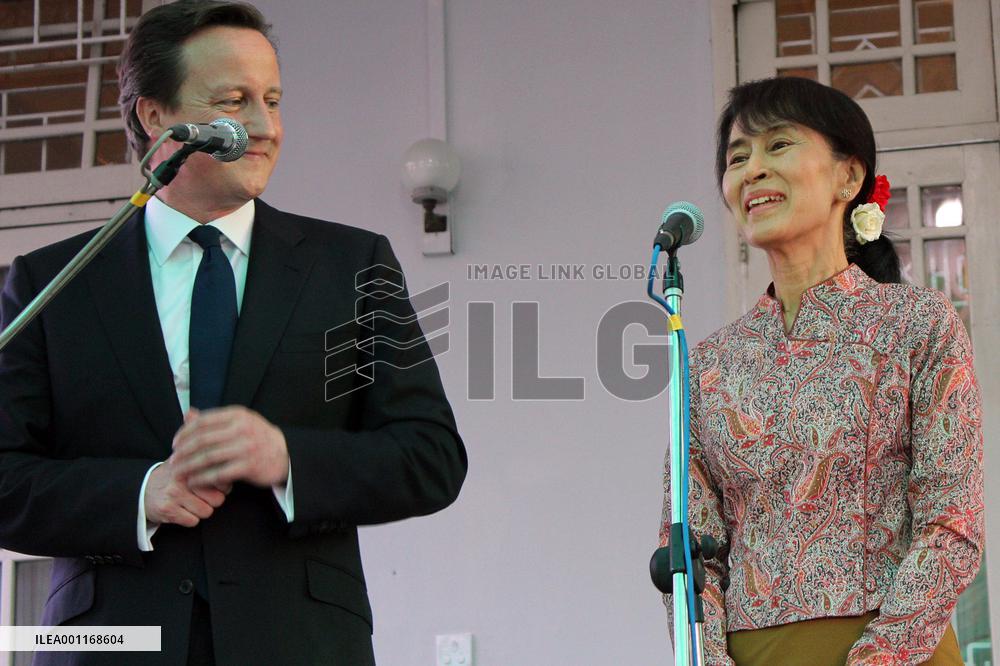 Cameron, Suu Kyi