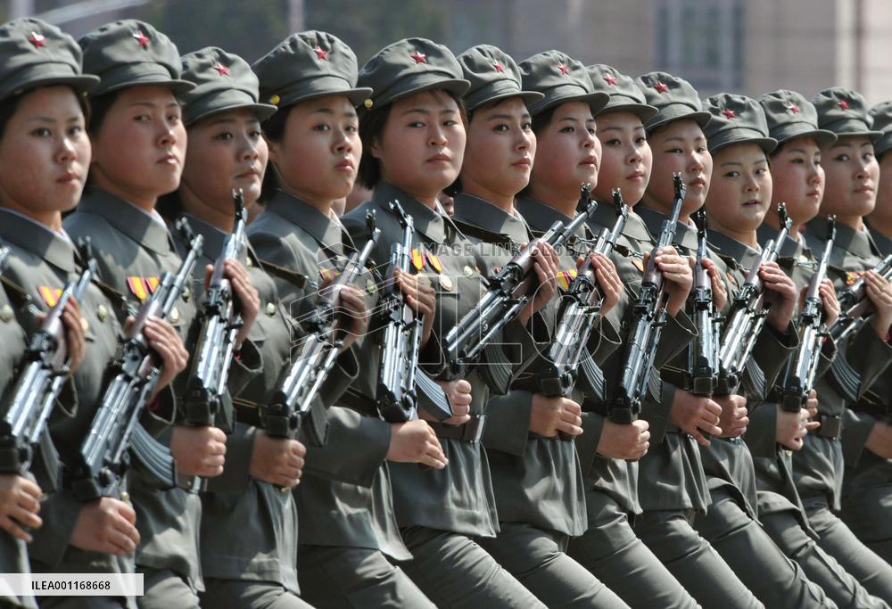 Military parade in Pyongyang
