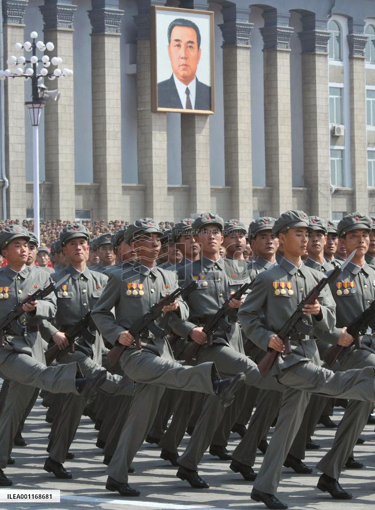 Military parade in Pyongyang