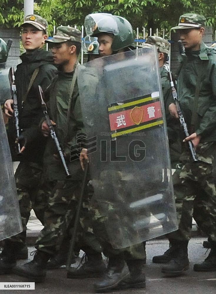 Rioting in Chongqing