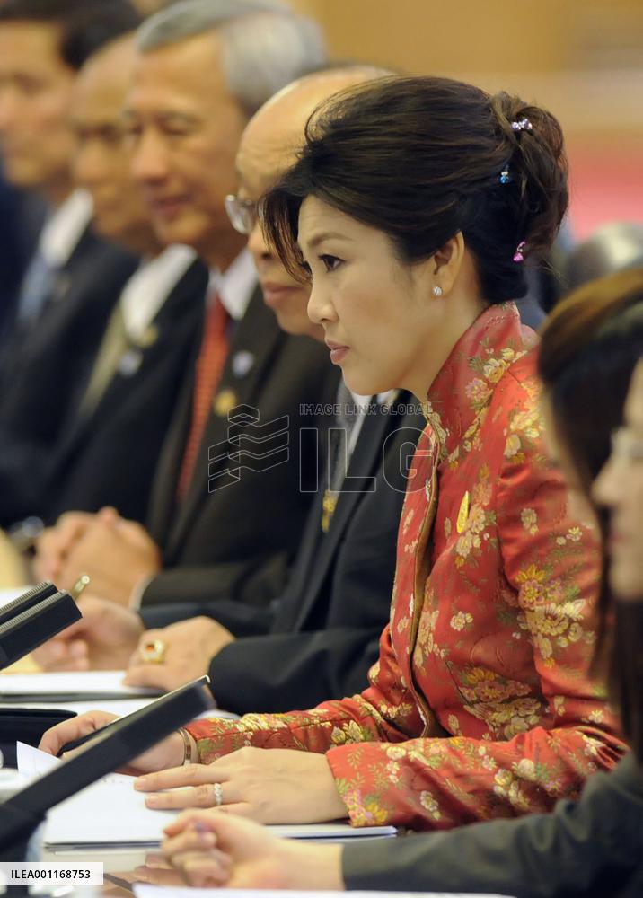 Yingluck in China
