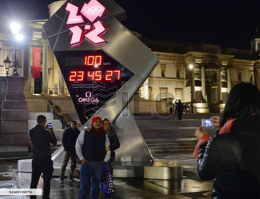 100 days to go until London Olympics