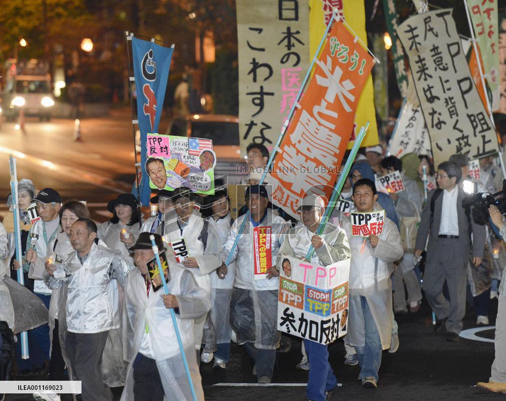 Anti-TPP campaign in Japan