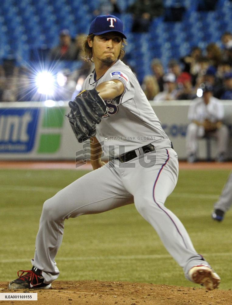 Darvish gets 4th win