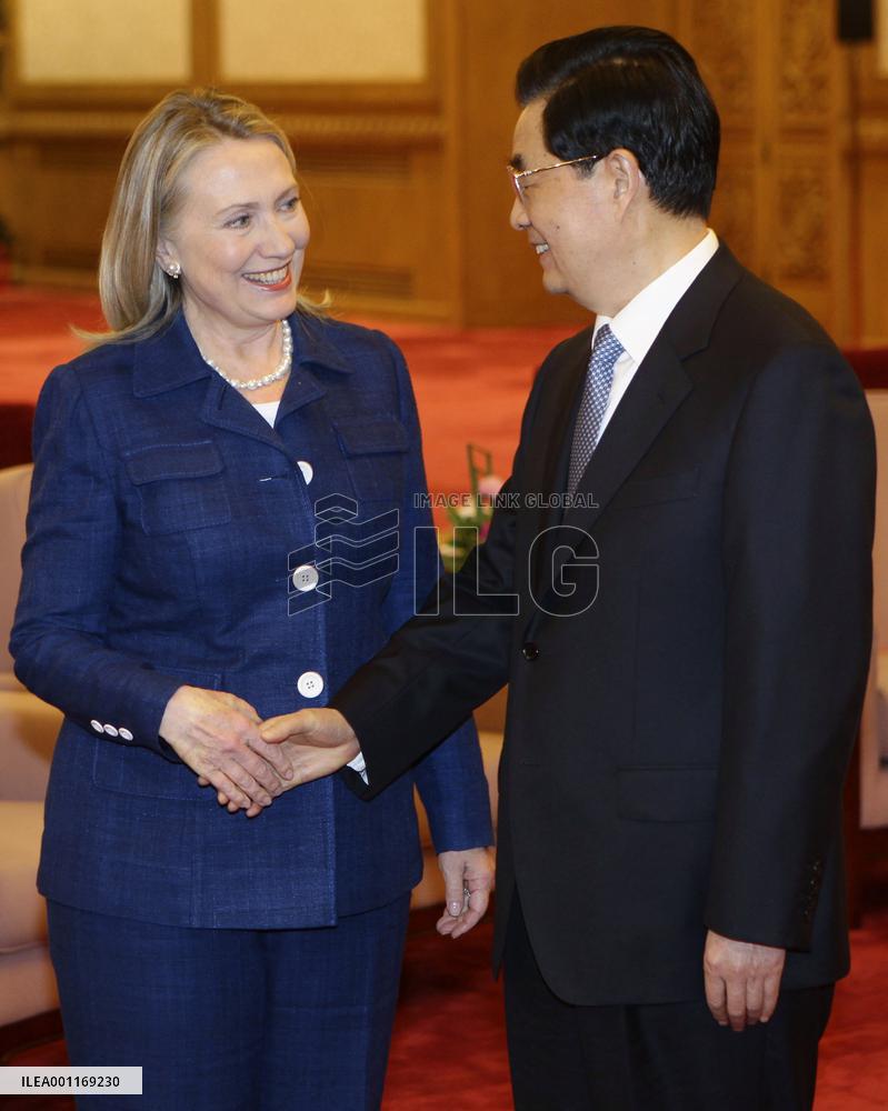Clinton in China