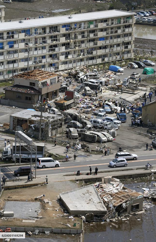 Tornado hits Ibaraki