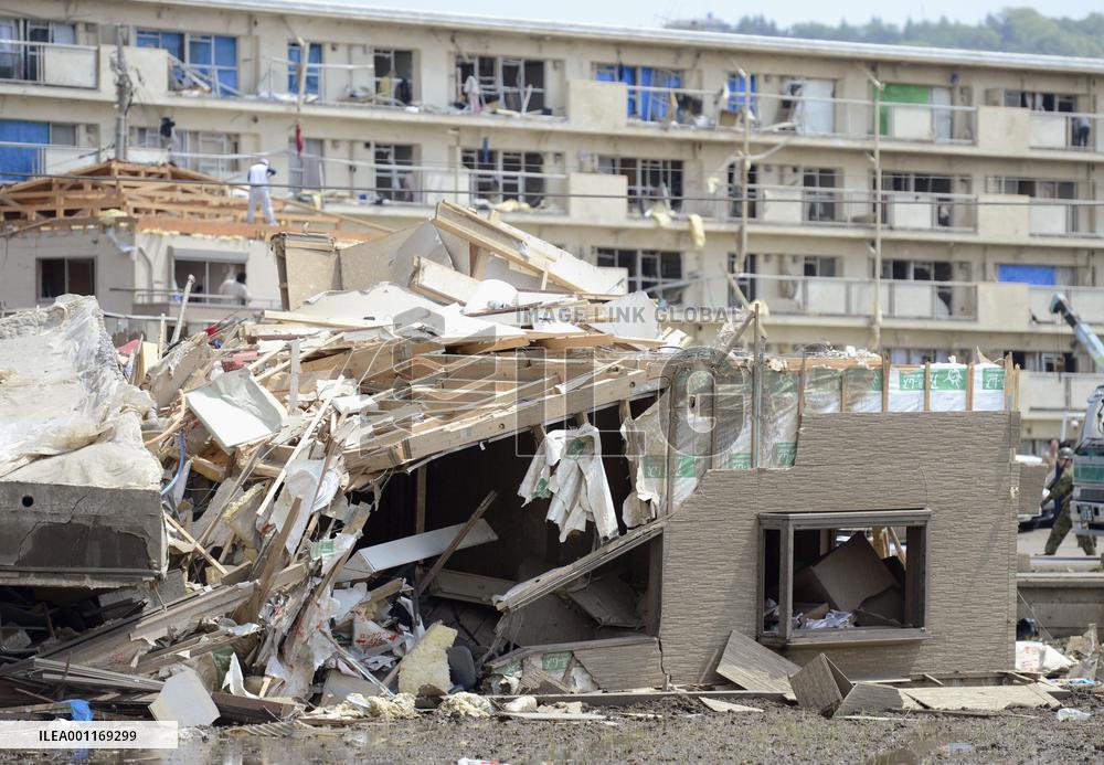 Tornado hits Ibaraki
