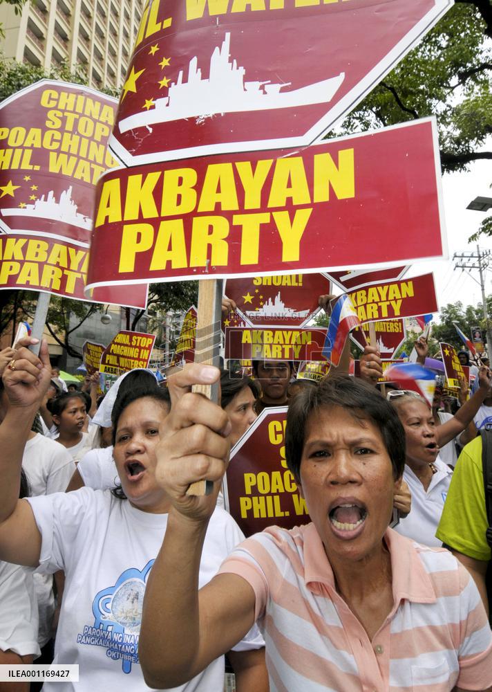 Anti-China protest in Philippines