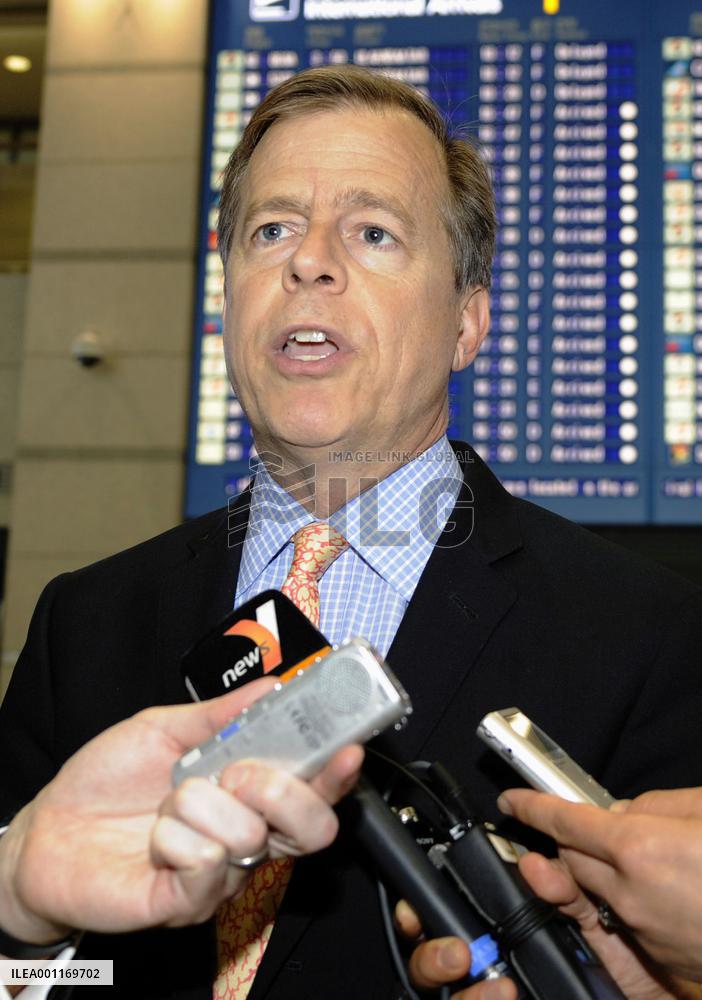 U.S. envoy Davies in S. Korea
