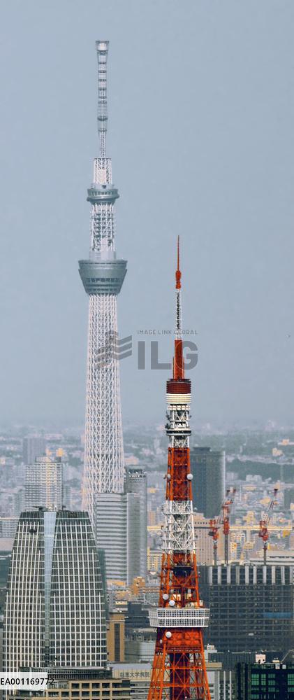 Tokyo Skytree, Tokyo Tower
