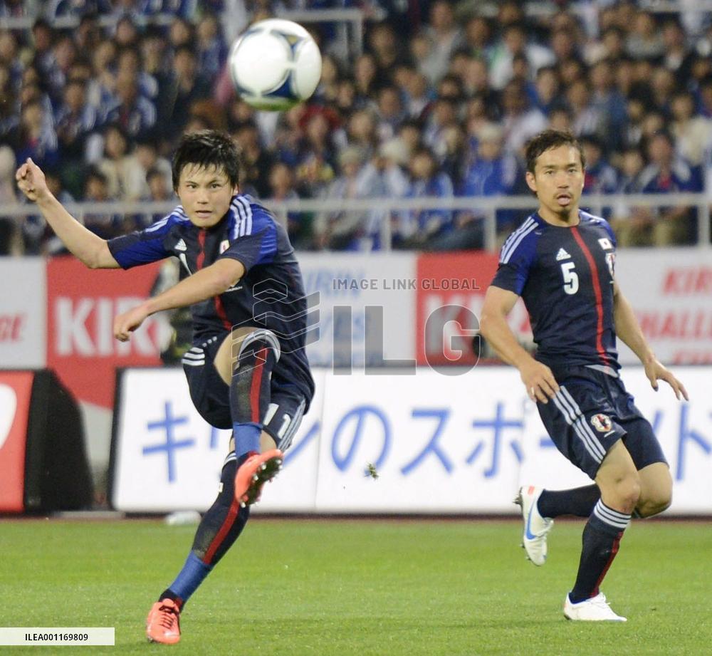 Japan beat Azerbaijan in World Cup warm-up match