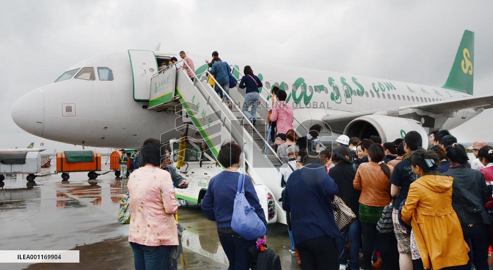 China's low-cost Spring Airlines to fly to Thailand, S. Korea