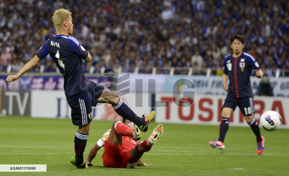 Japan beat Oman 3-0 in World Cup final q'fier